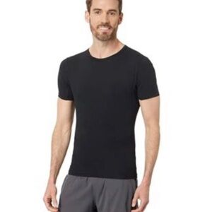 🔳NEW! Men's SPANX Black Sculpt Cotton Crew Neck Compression T-Shirt